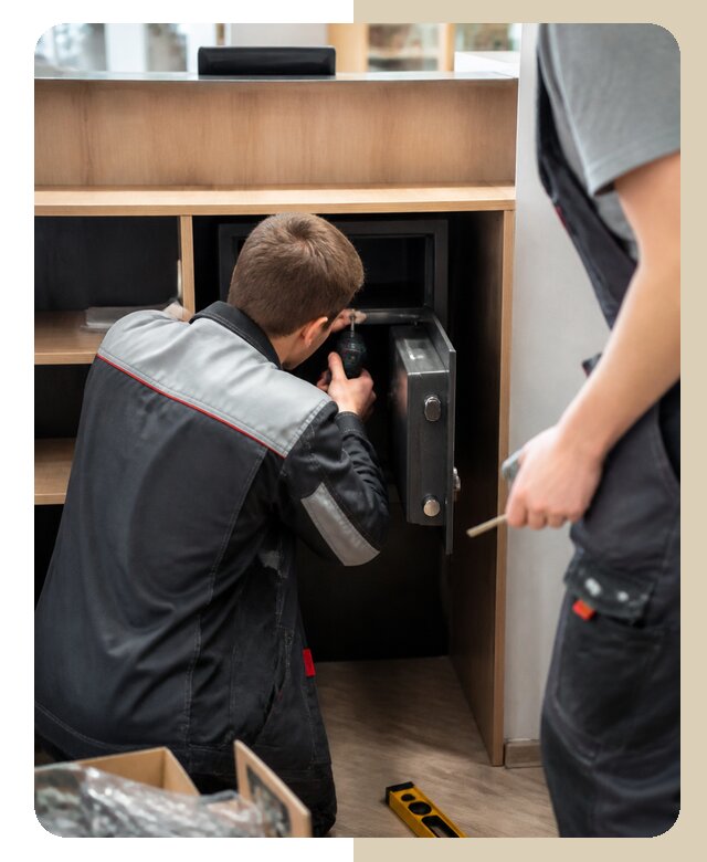 Установка кассового сейфа в Малоярославце по цене от 5688 р. | Дверной